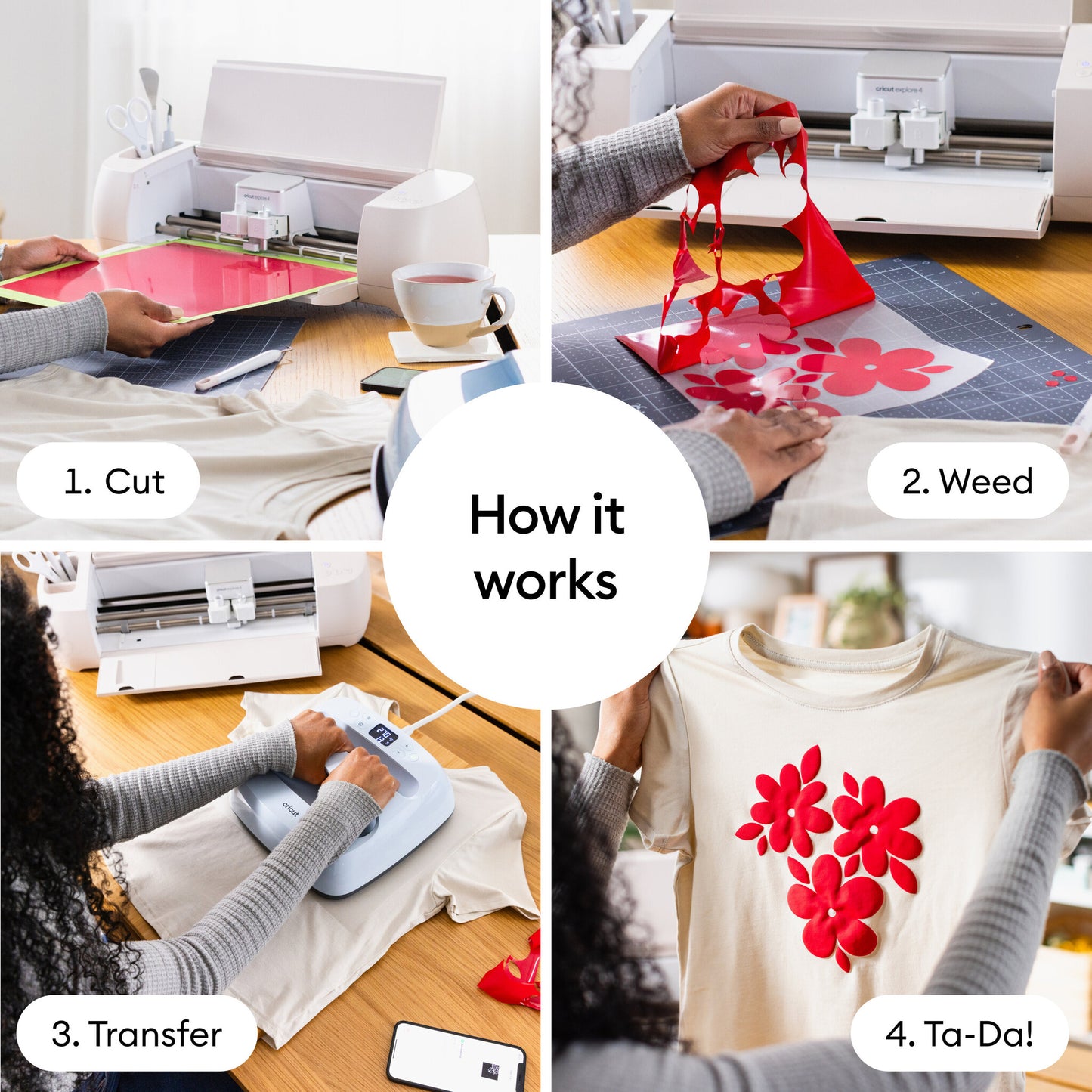 Cricut 2011775 heat transfer vinyl Heat transfer vinyl sheet Flocked heat transfer vinyl 1 sheets