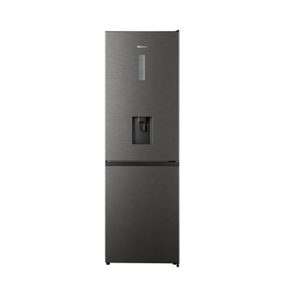 Hisense H415BITF-WD fridge-freezer Freestanding 298 L Stainless steel, Titanium