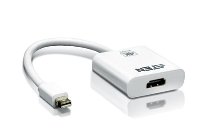 ATEN 4K Active mini DisplayPort to HDMI converter, 3D, up 3840 by 2160 @30Hz