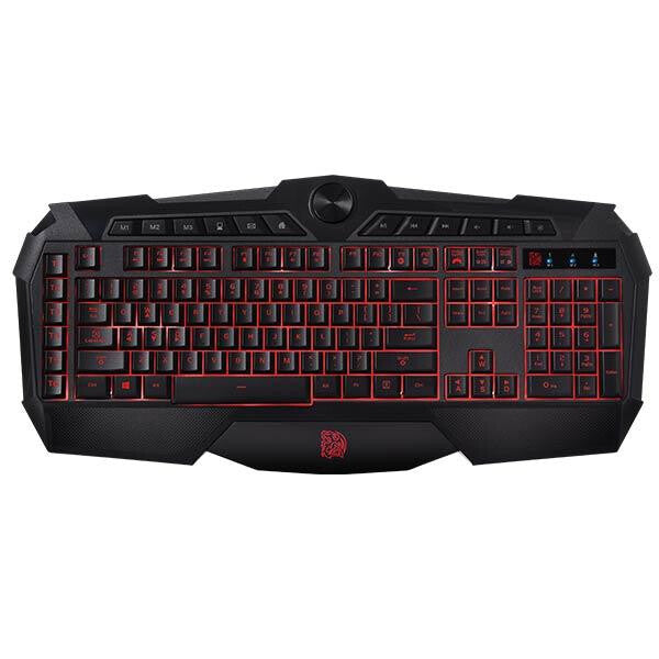 Thermaltake CHALLENGER Prime keyboard Gaming USB QWERTY English Black