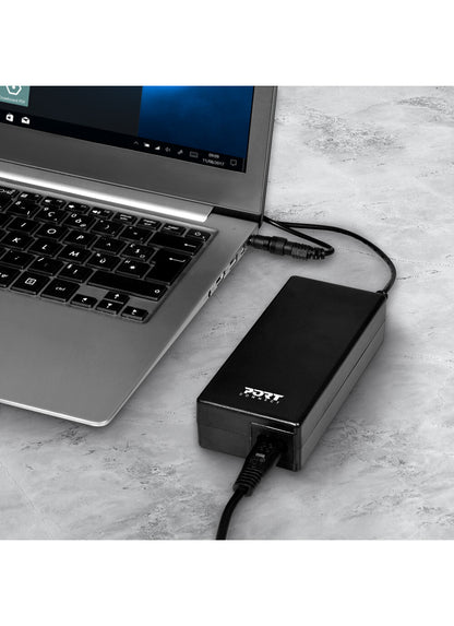 Port Designs 900093-ACTO power adapter/inverter Indoor 65 W Black