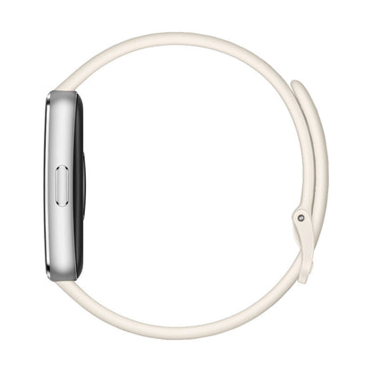 Huawei 1.62 AMOLED colour Screen/ 286x482 pixels/ PPI 347/ White Fluoroelastomer Strap/ length:130mm-210mm/ 5 ATM/ NO GPS/ 2.4GHz  BT6.0 and BLE.5V/1A/ 55020GUP