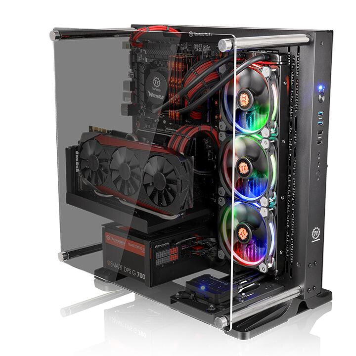 Thermaltake Core P3 TG Midi Tower Black