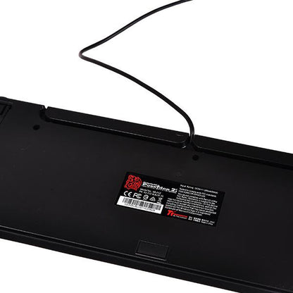 Tt eSPORTS KB-PIZ-KLBLUS-01 keyboard Gaming USB QWERTY English Black