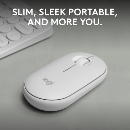 Logitech 910-007013 mouse Travel Ambidextrous RF Wireless + Bluetooth Optical 4000 DPI