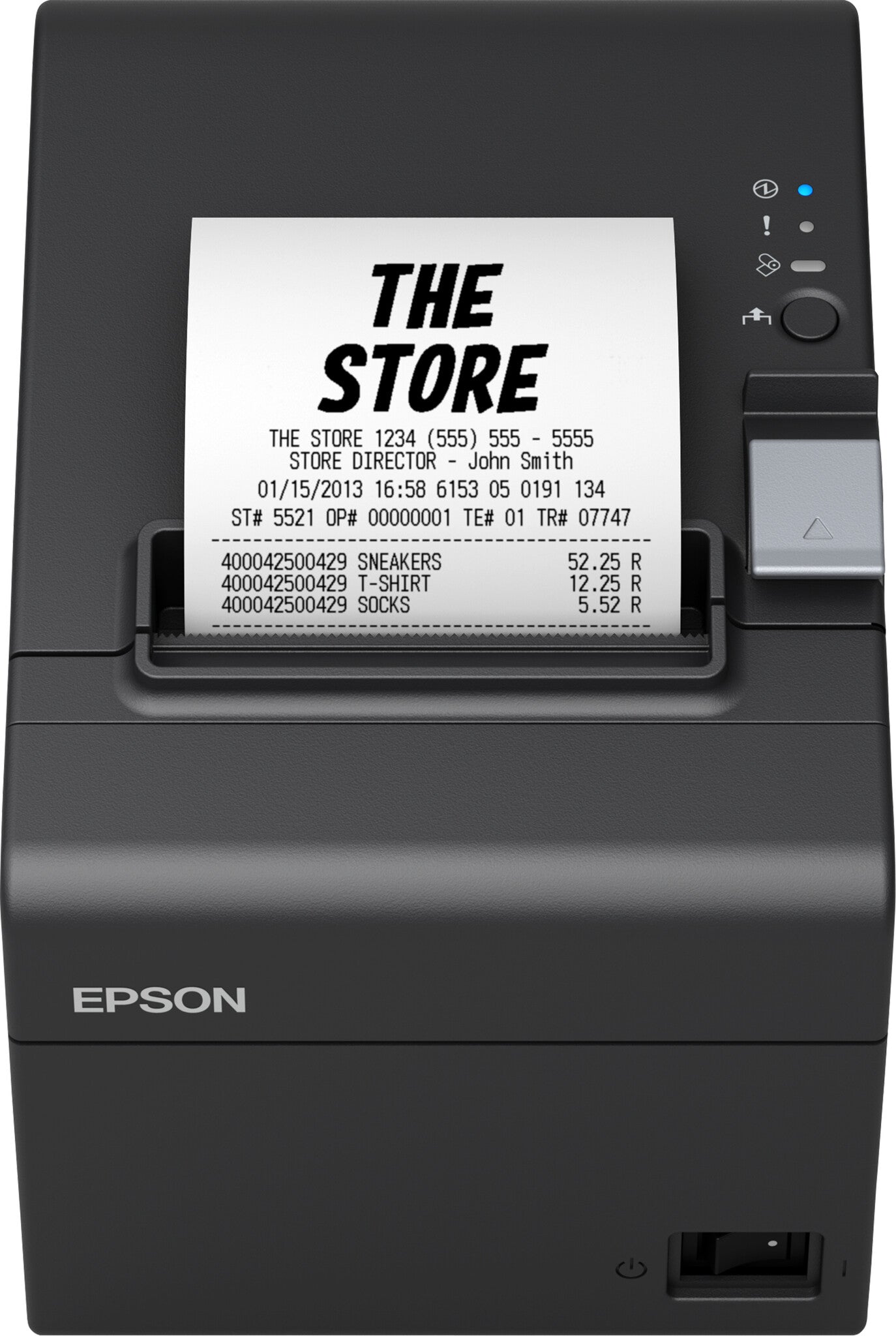 Epson TM-T20III (012): Ethernet, PS, Blk, EU