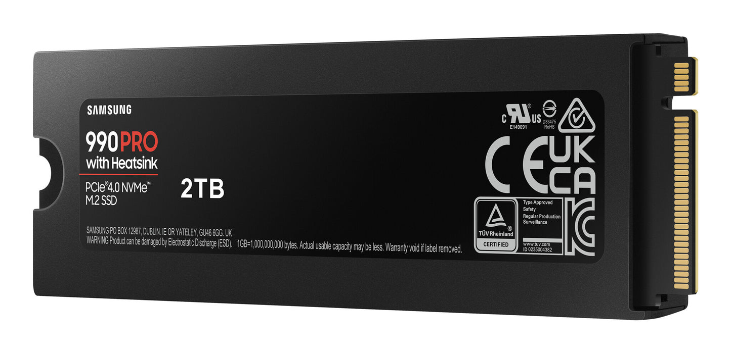 Samsung 990 PRO 2 TB M.2 PCI Express 4.0 NVMe V-NAND MLC