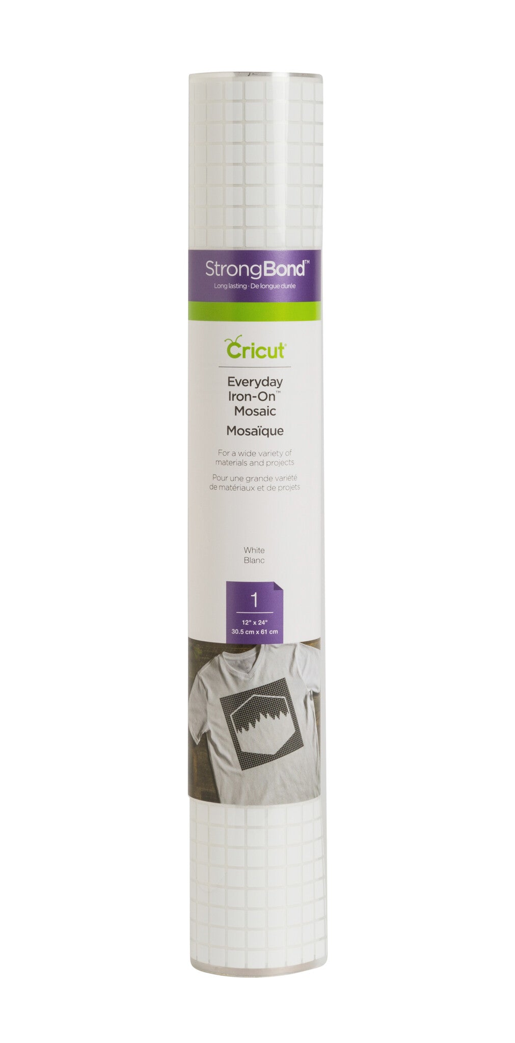 Cricut Everyday Iron-On Mosaic Squares, White