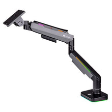 Thermaltake GEA-MSR-SMSBLK-01 monitor mount / stand 124.5 cm (49") Desk Black, Grey