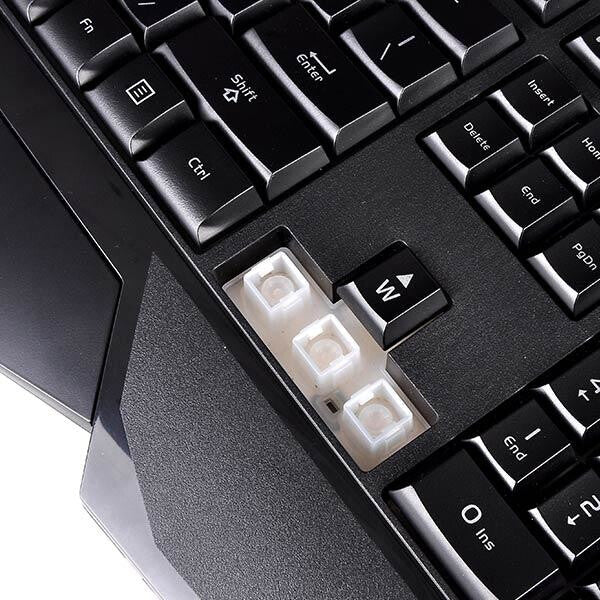 Thermaltake CHALLENGER Prime keyboard Gaming USB QWERTY English Black