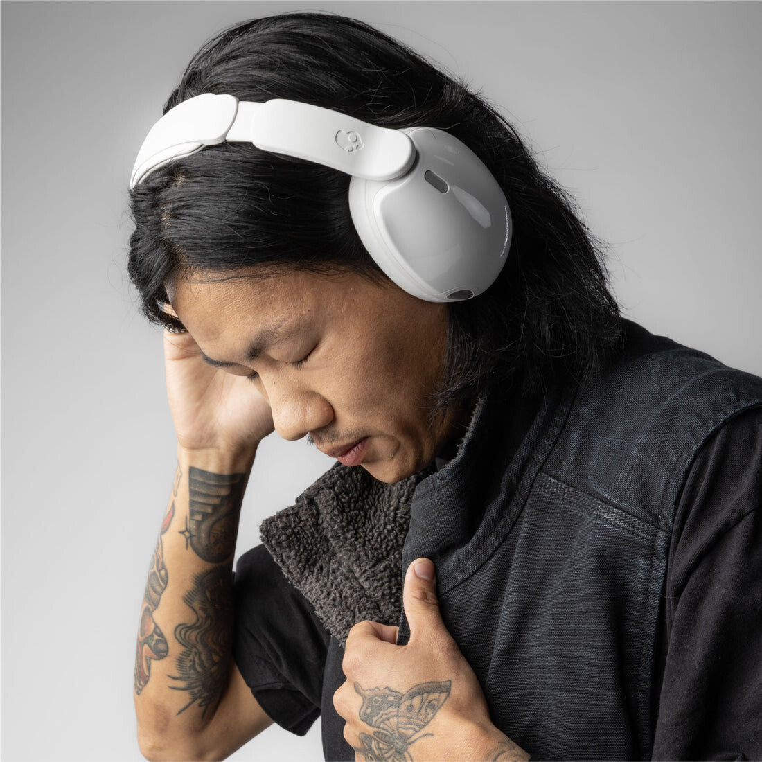 Skullcandy Hesh 540 ANC Headset Wired & Wireless Head-band Calls/Music Bluetooth White
