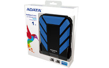 ADATA 1TB DashDrive Durable HD710 external hard drive 5400 RPM 2.5" Micro-USB B 3.2 Gen 1 (3.1 Gen 1) Black, Blue