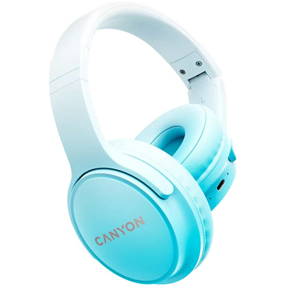 Canyon OnRiff 4 Headset Wireless Head-band Calls/Music/Sport/Everyday USB Type-C Bluetooth Blue