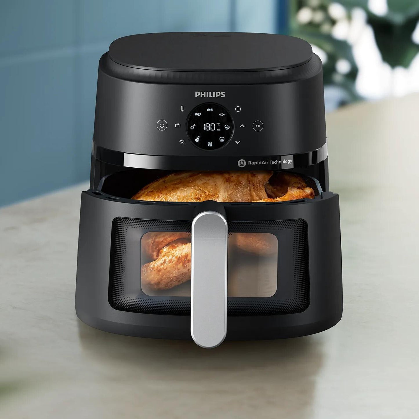 Philips 2000 series NA231/00 Airfryer 6.2 L (Silver)