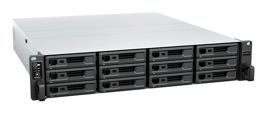 Synology RackStation RS2423RP+II NAS Rack (2U) AMD Ryzen V1780B 8 GB DDR4 0 TB DiskStation Manager Black