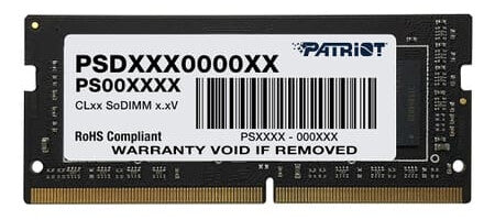 Patriot Memory Signature Line PSD44G266681S memory module 4 GB 1 x 4 GB DDR4 260-pin SO-DIMM