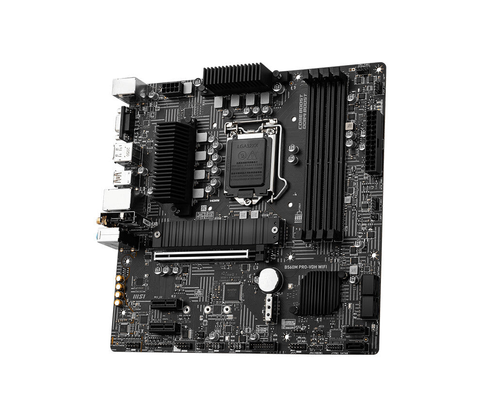 MSI B560M PRO-VDH WIFI motherboard Intel B560 LGA 1200 (Socket H5) micro ATX