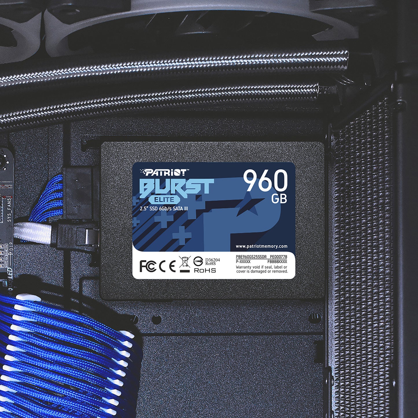 Patriot Memory Burst Elite 960 GB 2.5" Serial ATA III