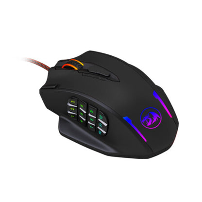 REDRAGON M908 IMPACT mouse Gaming Right-hand USB Type-A Optical 12400 DPI