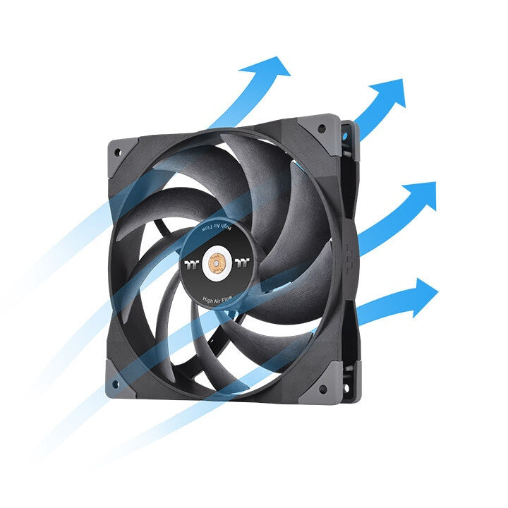 Thermaltake SWAFAN GT14 Computer case Fan 14 cm Black 1 pc(s)