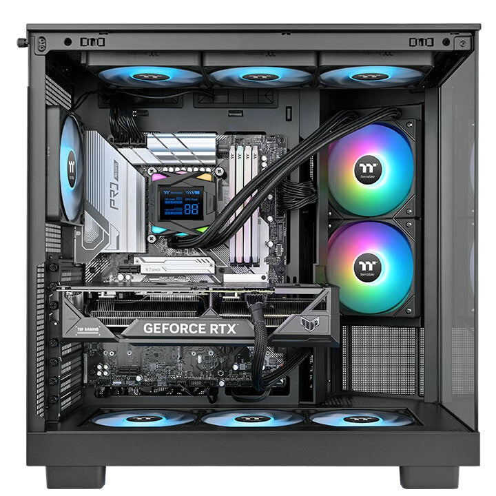 Thermaltake LA240-S ARGB Motherboard Liquid cooling kit 12 cm Black 1 pc(s)