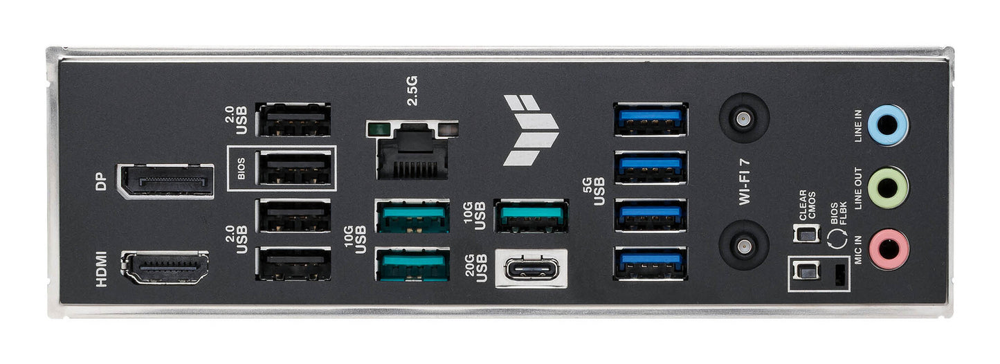 ASUS TUF GAMING B850M-PLUS WIFI7 AMD B850 Socket AM5 micro ATX