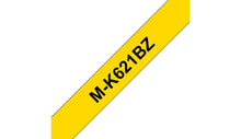 Brother M-K621B label-making tape Black on yellow