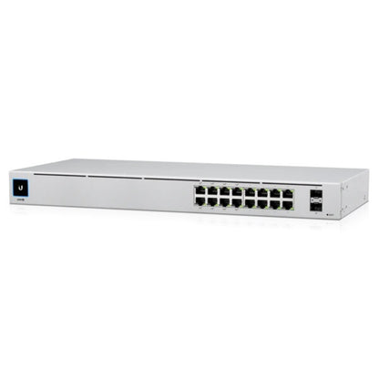 Ubiquiti UniFi USW-16-POE-EU network switch Managed L2 Gigabit Ethernet (10/100/1000) Power over Ethernet (PoE) Grey