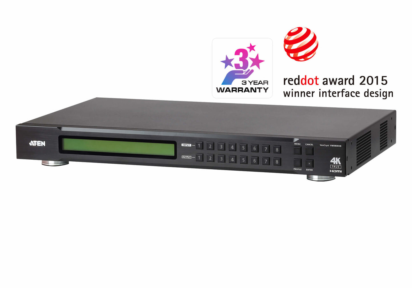 ATEN VM0808HB video switch HDMI