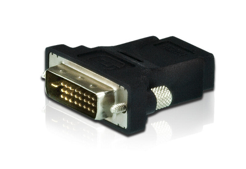 ATEN 2A-127G cable gender changer DVI HDMI Black