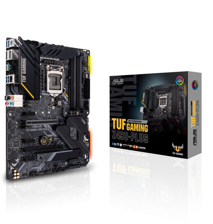 ASUS TUF Gaming Z490-PLUS Intel Z490 LGA 1200 (Socket H5) ATX