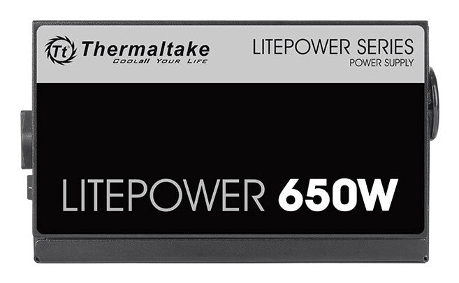 Thermaltake Litepower power supply unit 650 W 24-pin ATX ATX Black