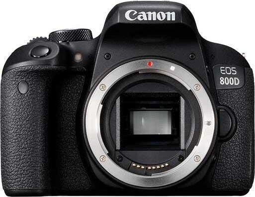 Canon EOS 800D SLR Camera Body 24.2 MP CMOS 6000 x 4000 pixels Black