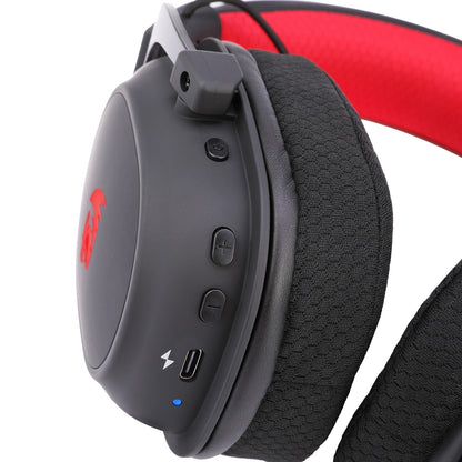 REDRAGON H510 Zeus Pro RGB Headset Wired & Wireless Head-band Calls/Music Bluetooth Black