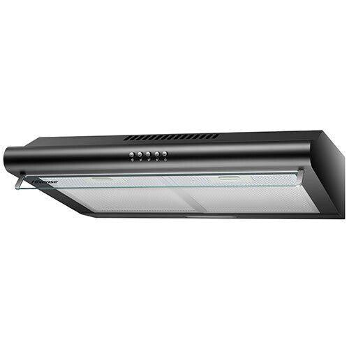 Hisense HHO60PABL cooker hood Wall-mounted Black 200 m³/h