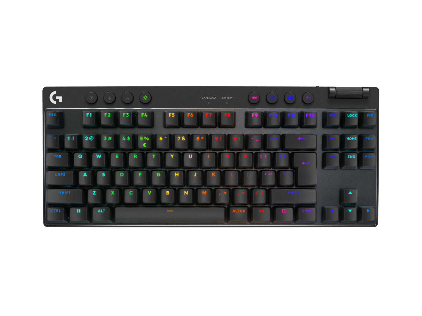 Logitech G PRO X TKL keyboard Gaming RF Wireless + Bluetooth QWERTY US International Black