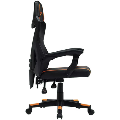 Canyon Flow MCH01 Gaming armchair Hard seat Black, Orange
