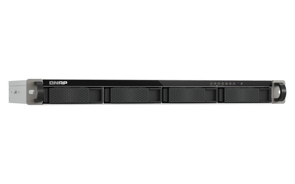 QNAP TS-433eU NAS Rack (1U) Cortex-A Cortex-A55 4 GB 0 TB QNAP Turbo System Black