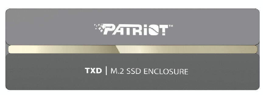 Patriot Memory TXD PCIe M.2 2280 USB 3.2 Gen2 SSD ENCLOSURE Silver