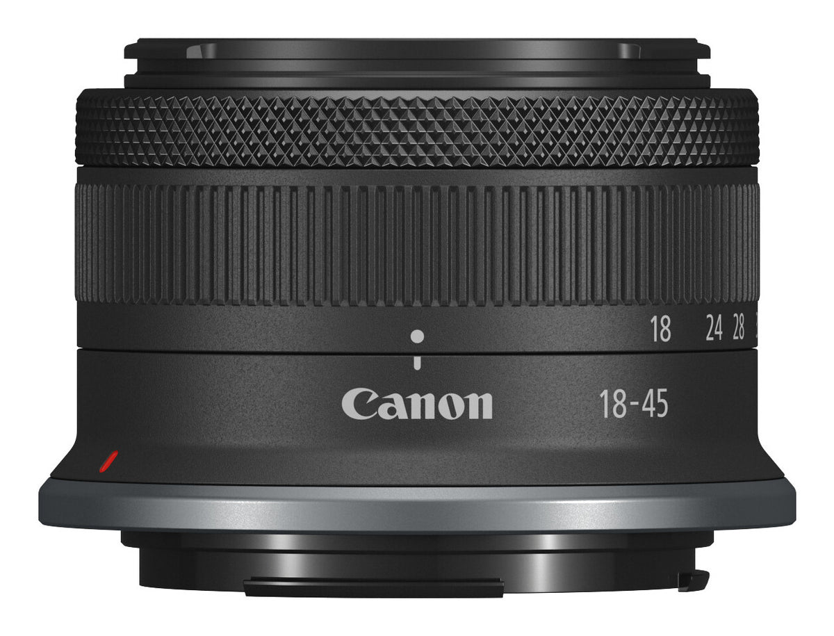 Canon RF-S 18-45 mm F4.5-6.3 IS STM Standard Zoom Camera Lenses, Black