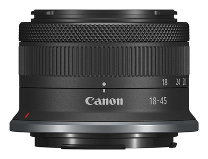 Canon RF-S 18-45 mm F4.5-6.3 IS STM Standard Zoom Camera Lenses, Black