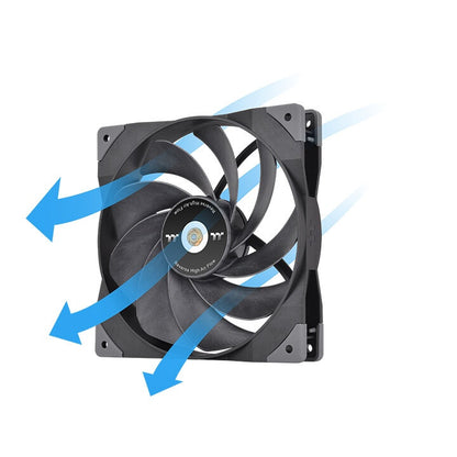 Thermaltake SWAFAN GT14 Computer case Fan 14 cm Black 1 pc(s)