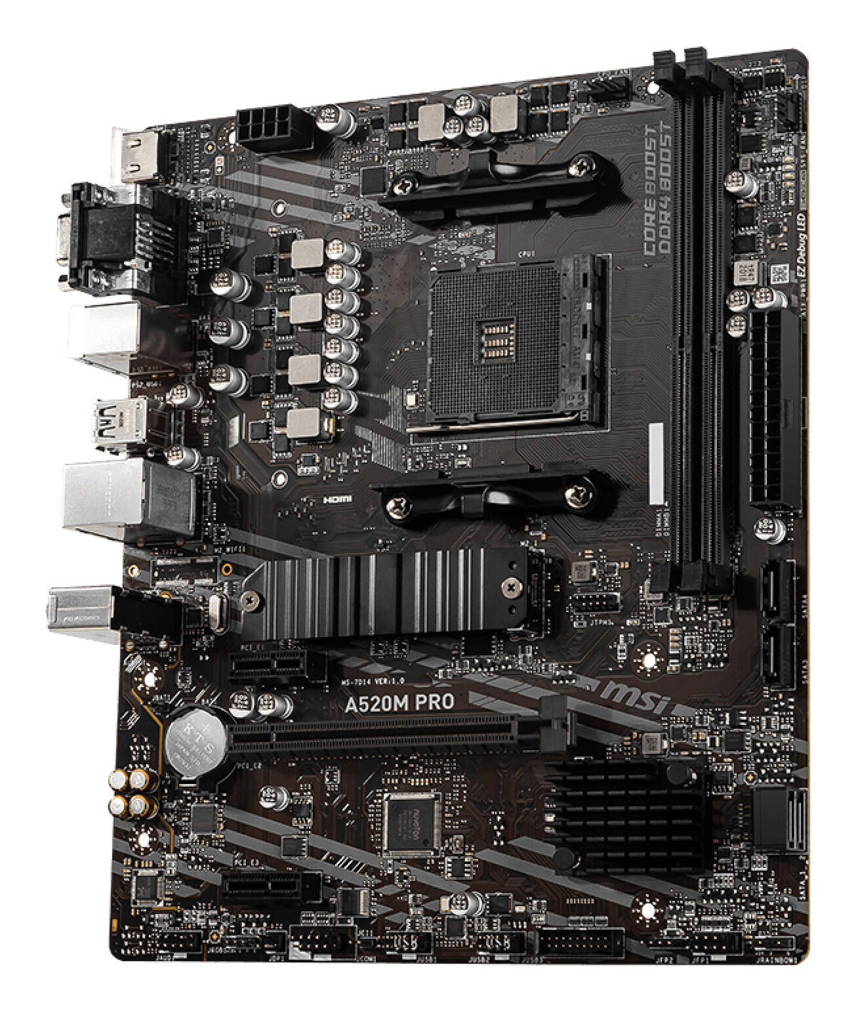MSI A520M-PRO AMD AM4 MATX Gaming Motherboard