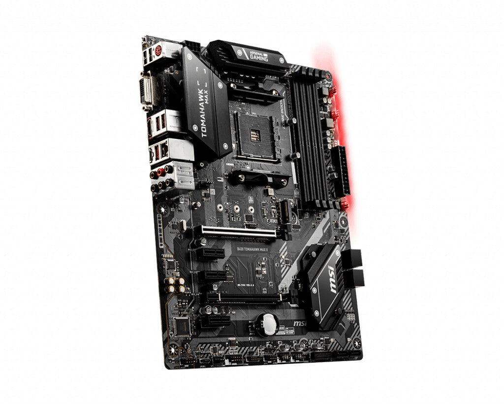 MSI B450 TOMAHAWK MAX II motherboard AMD B450 Socket AM4 ATX