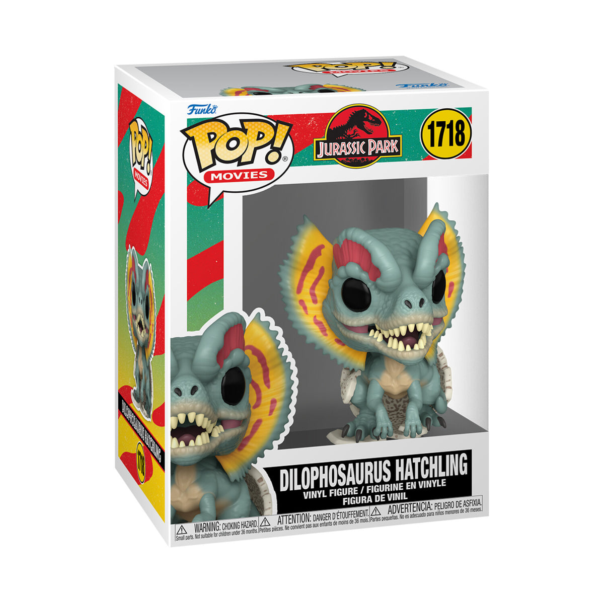 Funko Pop! Movies: Jurassic Park - Dilophosaurus Hatchling