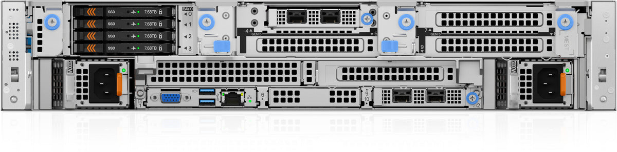 DELL PowerEdge R570 server 1.92 TB Rack (2U) Intel Xeon 6 6511P 2.3 GHz 32 GB DDR5-SDRAM 1100 W
