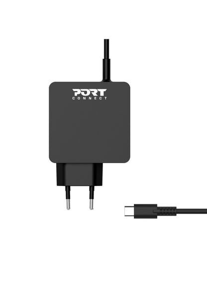 Port Designs 900096B-EU mobile device charger Smartphone, Tablet White AC Fast charging Indoor