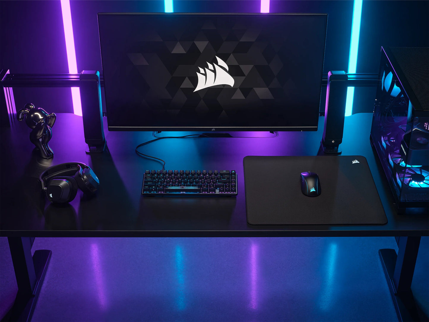 Corsair MM500 v2 Gaming mouse pad Black