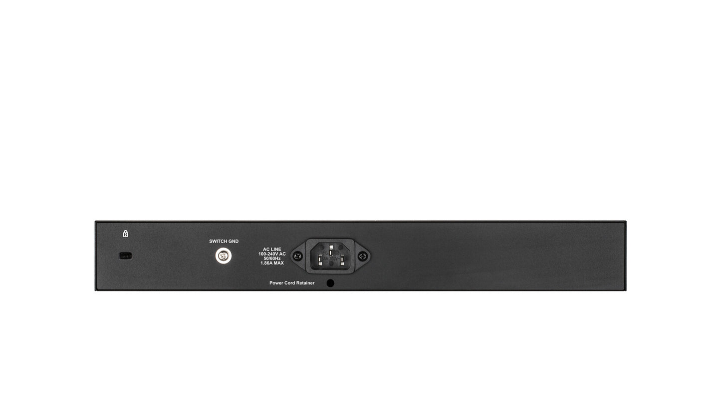 D-Link 10-Port Gigabit PoE+ Smart Managed Switch including 2 SFP Ports