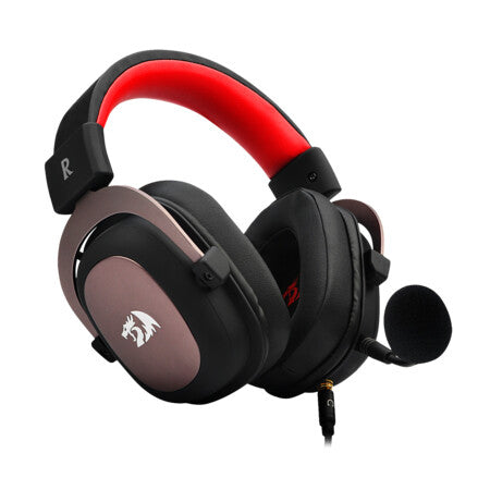 REDRAGON H510 Zeus Headset Wired Head-band Gaming USB Type-A Black, Pink, Red
